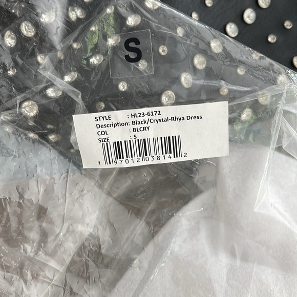 RETROFETE RHYA EMBELLISHED LEATHER DRESS NWT - Picture 7 of 7